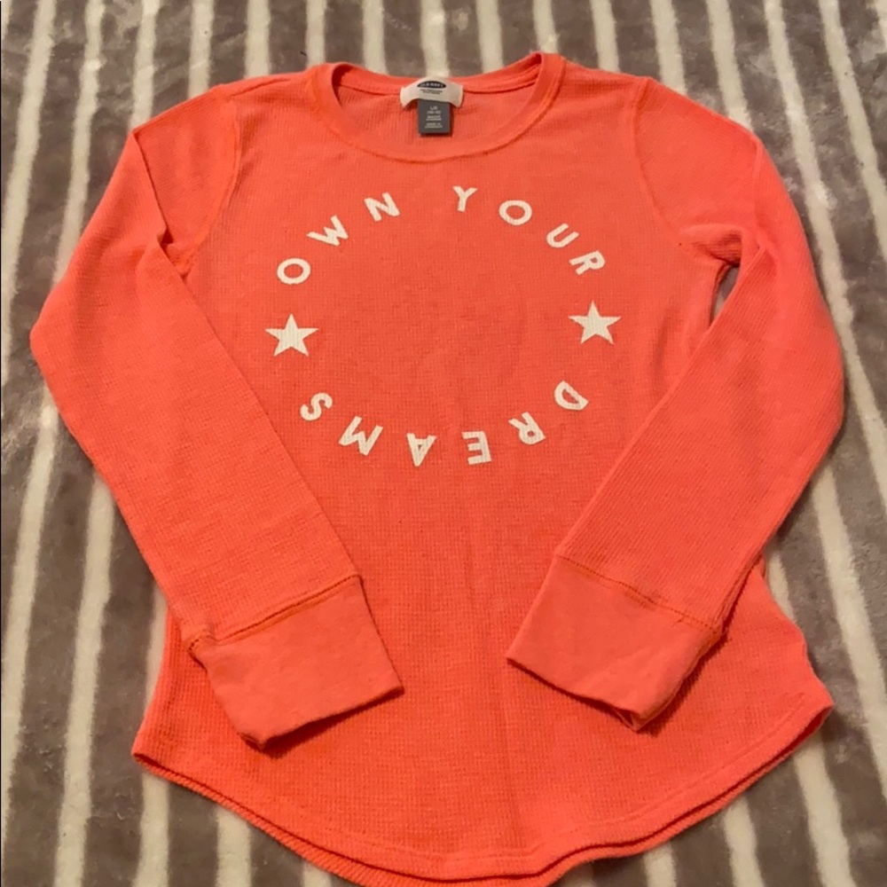Old Navy Long Sleeve Thermal Girls Size L (10/12)
